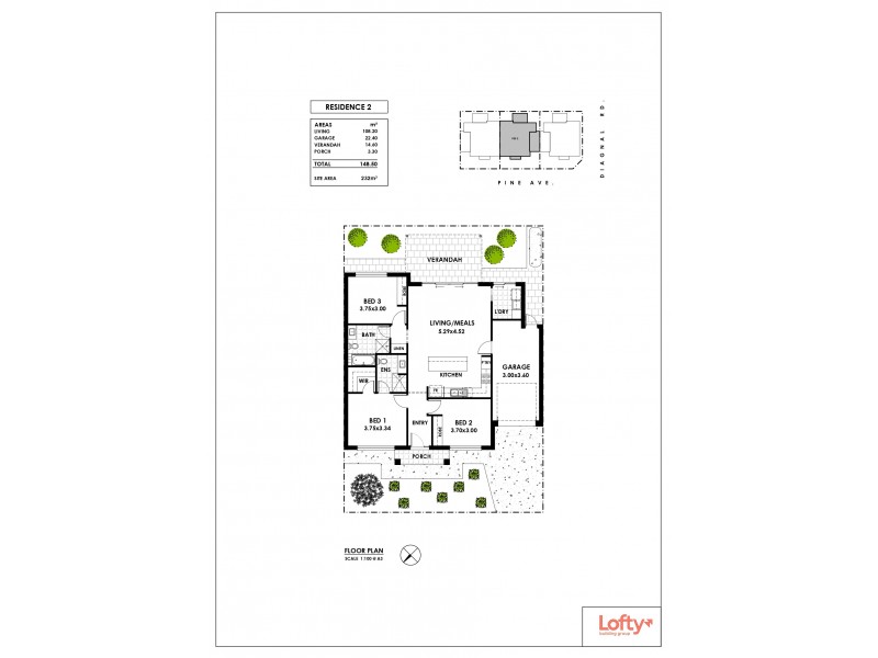 2B, C & D Pine Avenue, Warradale SA 5046 Floorplan