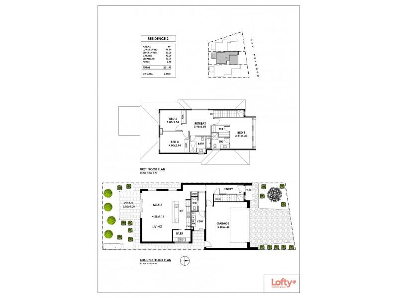 3, 3A & 3B Gangara Avenue, Warradale SA 5046 Floorplan