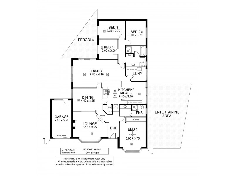 17 Chifley Crescent, Trott Park SA 5158 Floorplan