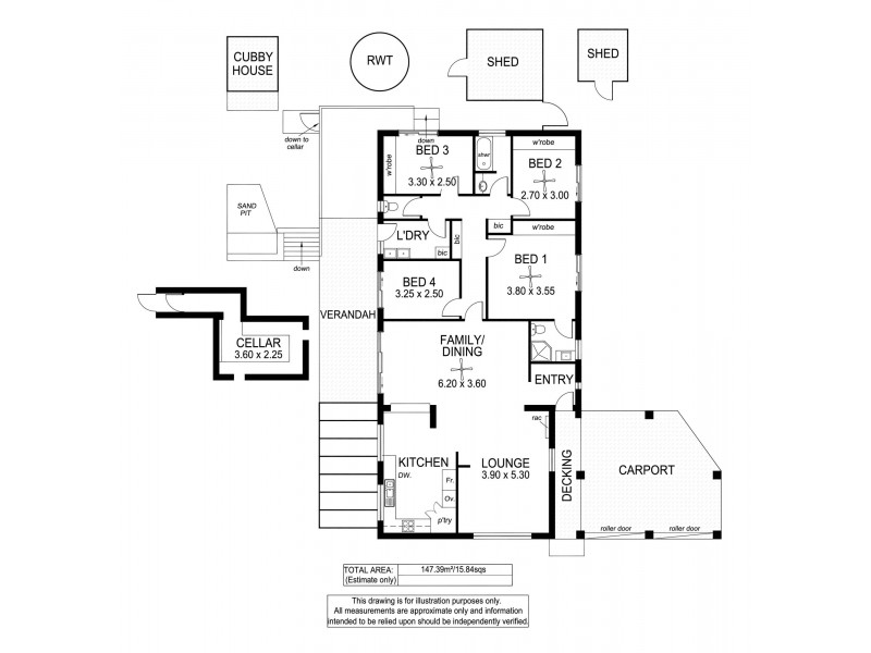 7 North Street, Marino SA 5049 Floorplan