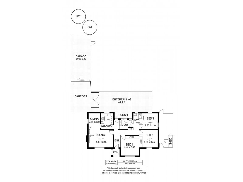 6 Warwick Avenue, North Brighton SA 5048 Floorplan
