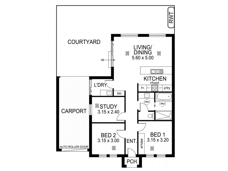 11 A-B-C-D Ulva Avenue, Warradale SA 5046 Floorplan