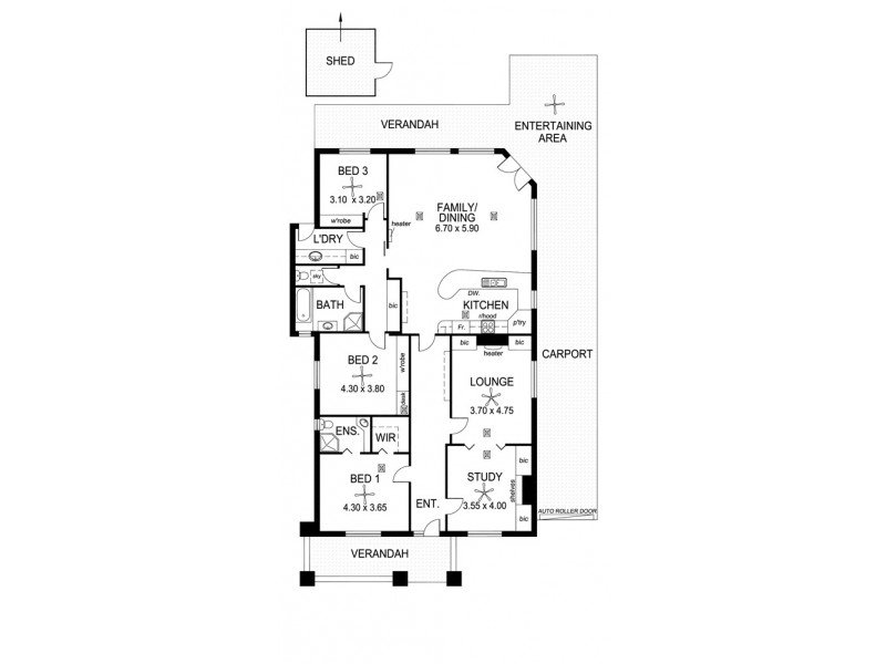 8 Gore Street, Glenelg North SA 5045 Floorplan
