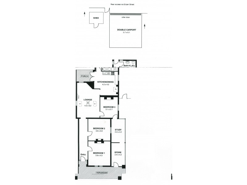 33 Rose Steet, Glenelg SA 5045 Floorplan