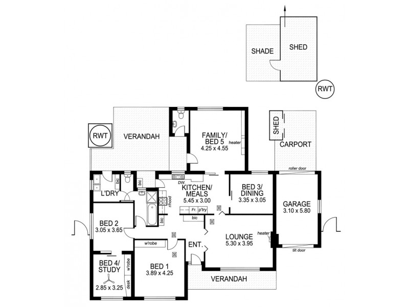 18 Barker Avenue, South Plympton SA 5038 Floorplan