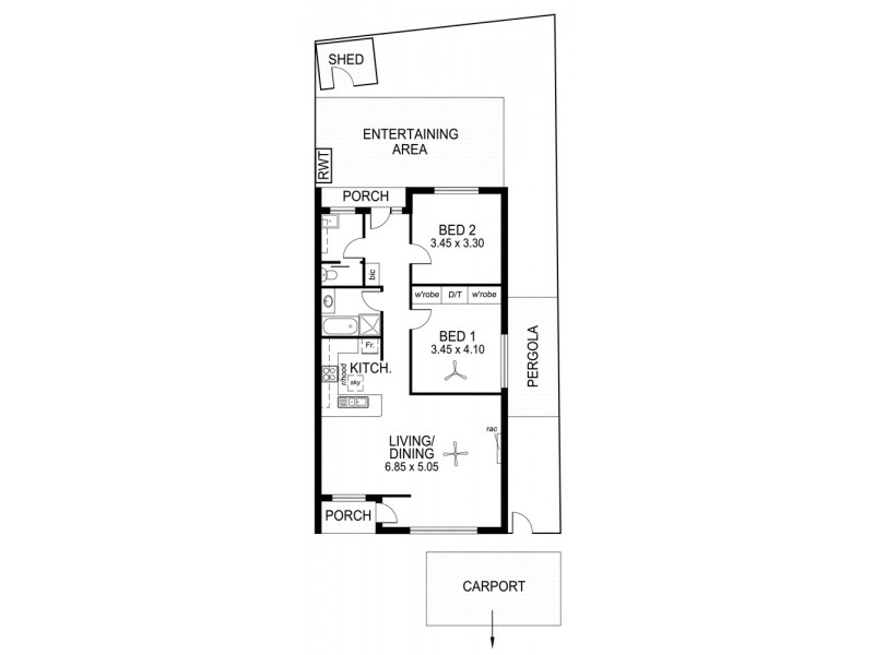 3/4 Mornington Avenue, Plympton SA 5038 Floorplan