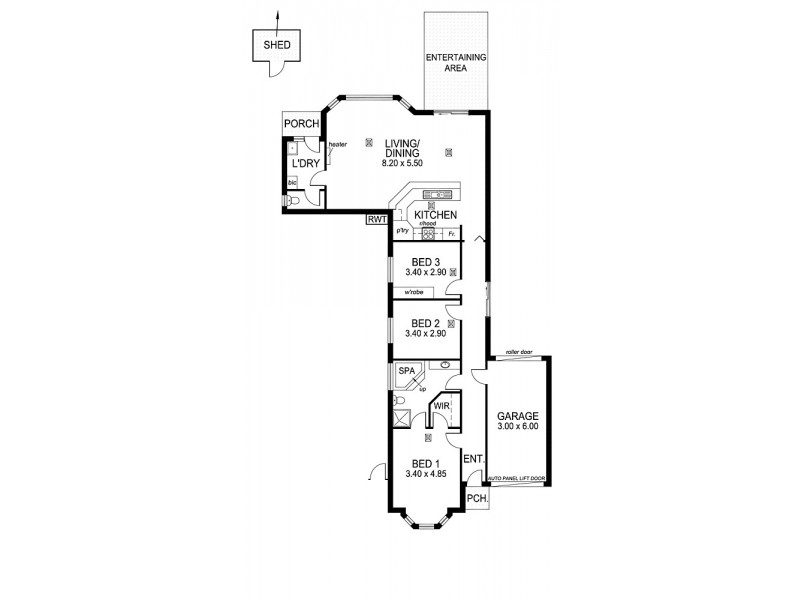 17 Gosse Avenue, Glenelg North SA 5045 Floorplan