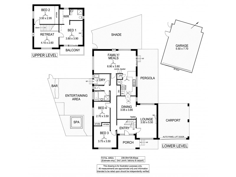 8 Ibis Court, Reynella SA 5161 Floorplan