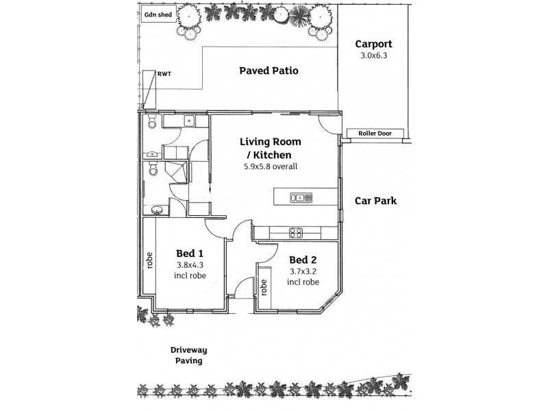 3A Fourth Avenue, Ascot Park SA 5043 Floorplan