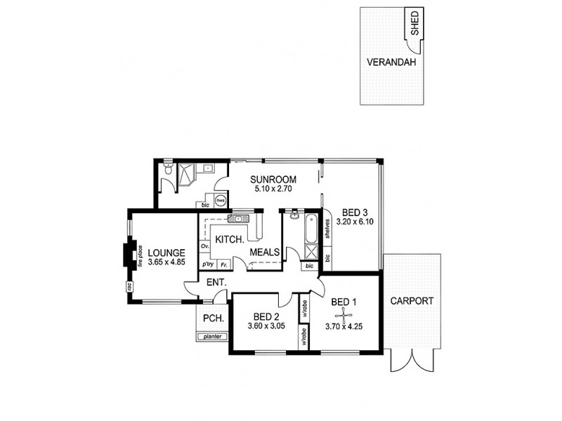 14 College Road, Somerton Park SA 5044 Floorplan