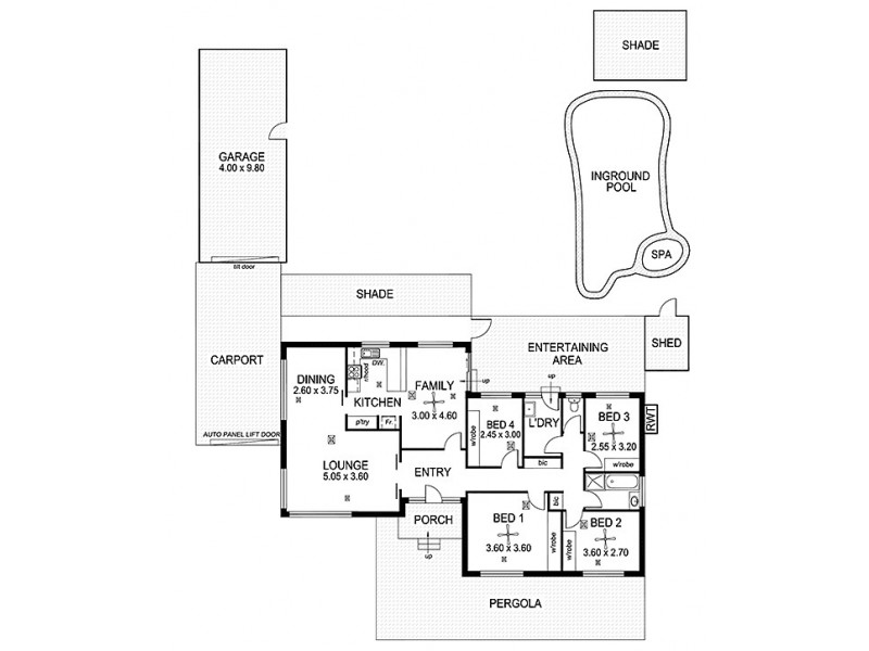 67 Warri Parri Drive, Flagstaff Hill SA 5159 Floorplan