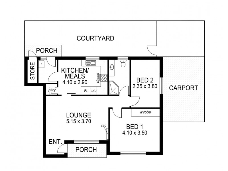 2/8 Keen Avenue, Glenelg East SA 5045 Floorplan