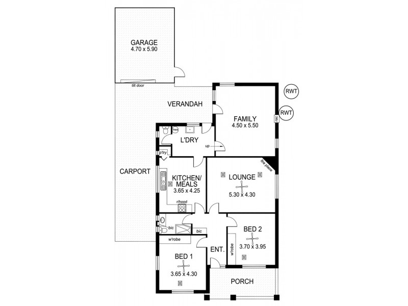 10 Almond Grove, Glandore SA 5037 Floorplan