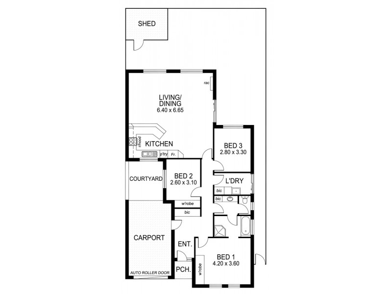 136B Tapleys Hill Road, Glenelg North SA 5045 Floorplan