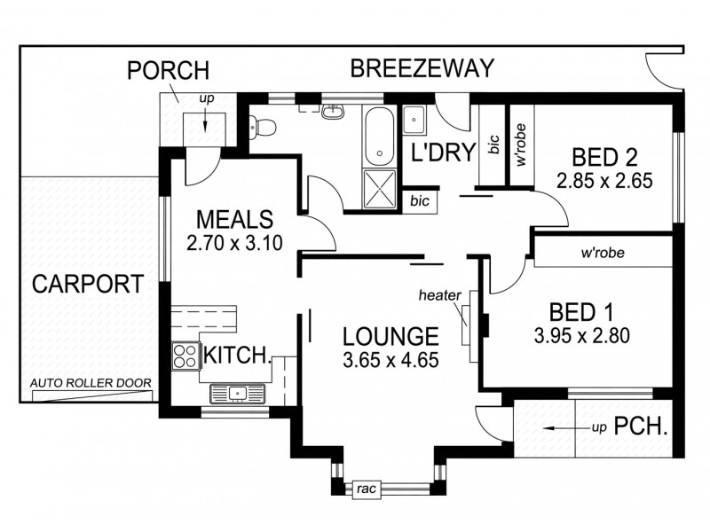 6/9 Strathmore Terrace (aka Marlborough St), Brighton SA 5048 Floorplan