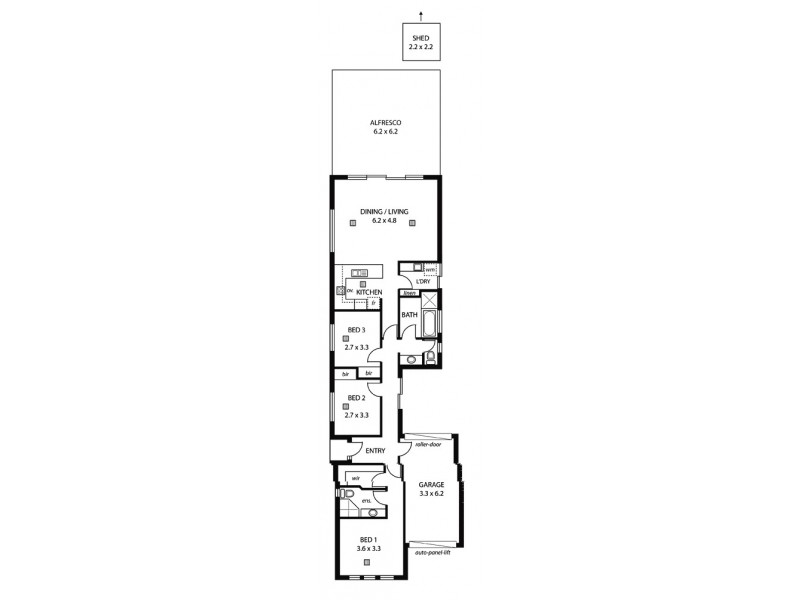 8A Buccleuch Avenue, Findon SA 5023 Floorplan