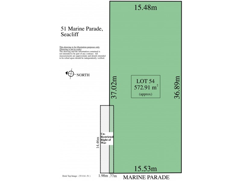 51 Marine Parade, Seacliff SA 5049 Floorplan