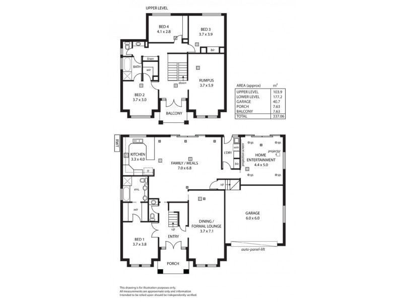 28 Sturt Approach, Flagstaff Hill SA 5159 Floorplan