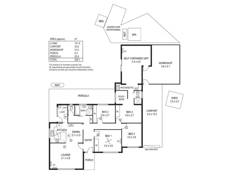 63 Finniss Street, Marion SA 5043 Floorplan