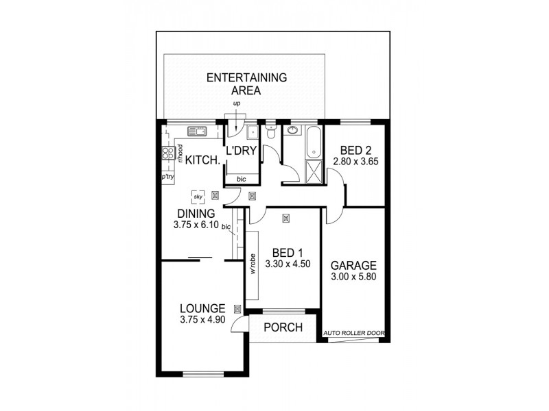 2/1a Laurence Street, South Plympton SA 5038 Floorplan