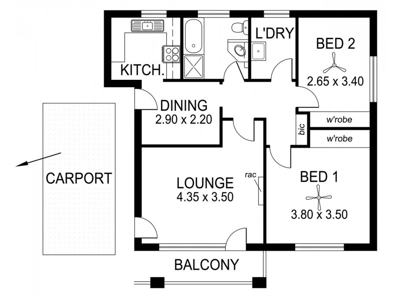 6/18 Roberts Street, Unley SA 5061 Floorplan