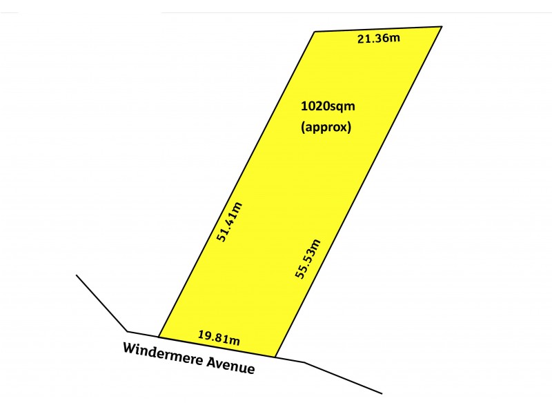 5 Windermere Avenue, Clapham SA 5062 Floorplan
