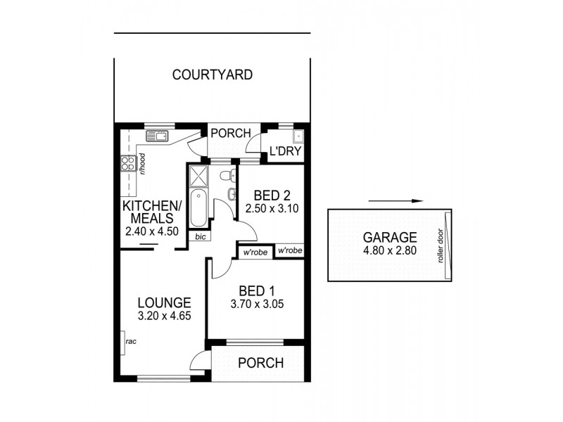 5/18 Avalon Road, Marion SA 5043 Floorplan