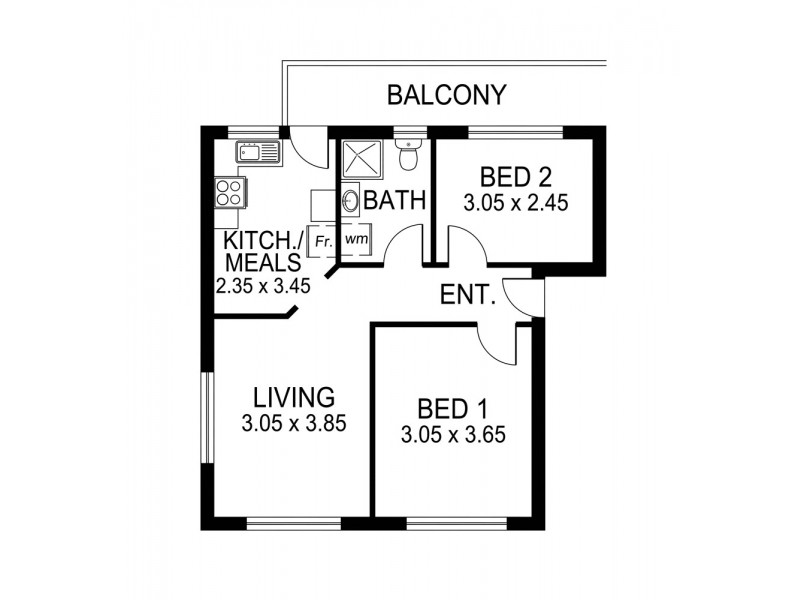 5/2 Winston Avenue, Clarence Gardens SA 5039 Floorplan