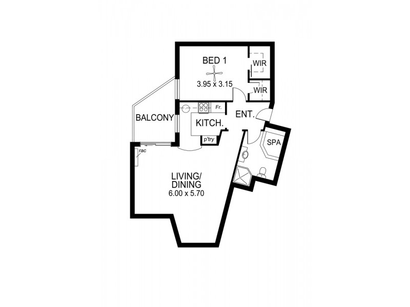 24/13 South Esplanade, Glenelg SA 5045 Floorplan
