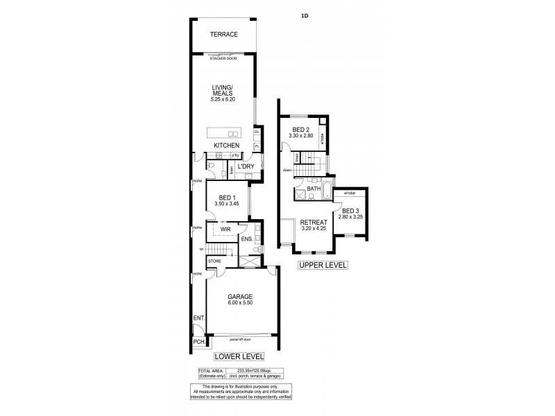 1D Winton Avenue, Warradale SA 5046 Floorplan