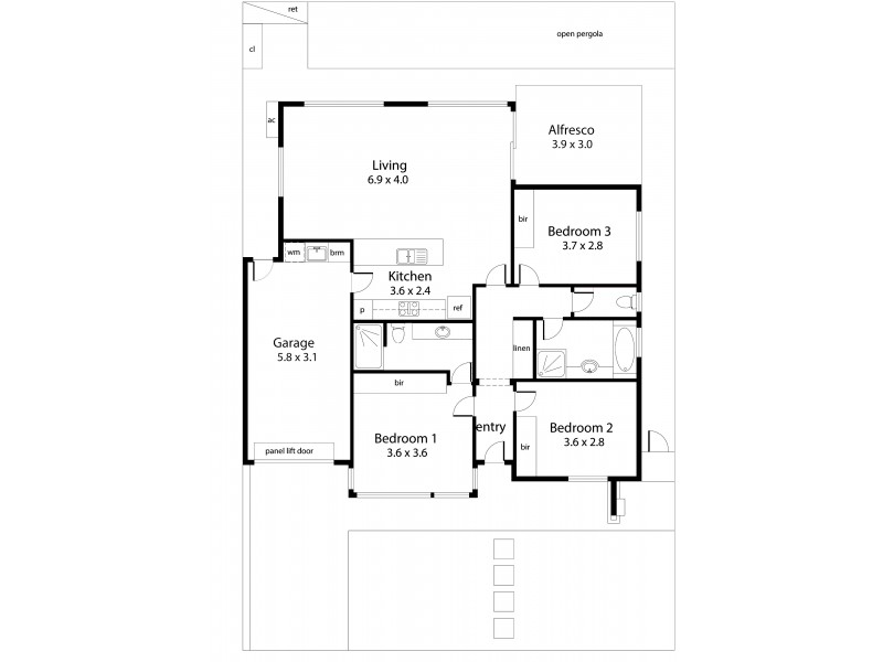 7 Marshall Street, Glengowrie SA 5044 Floorplan