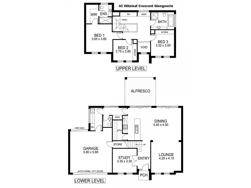 4C Whiteleaf Crescent, Glengowrie SA 5044 Floorplan