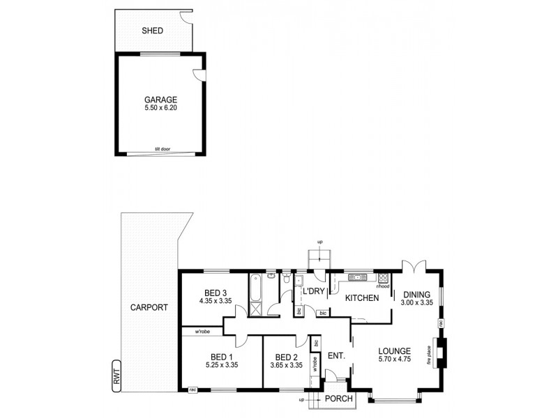 13 Clarence Street, Blackwood SA 5051 Floorplan
