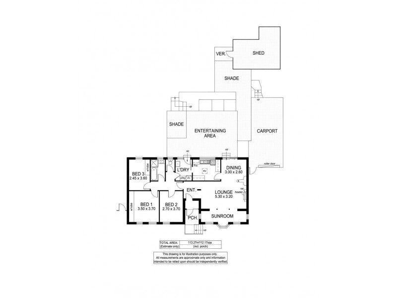 23 Owen Court, Christie Downs SA 5164 Floorplan