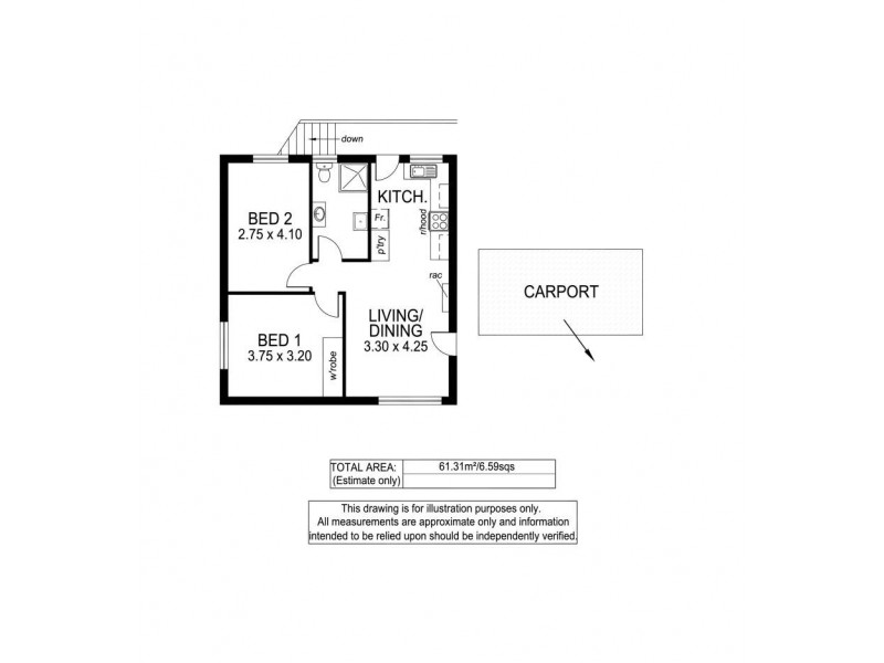 7/32 William Street, South Plympton SA 5038 Floorplan