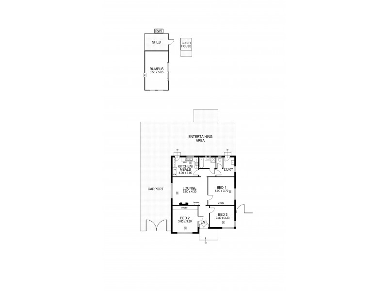 41 Thomas Street, South Plympton SA 5038 Floorplan