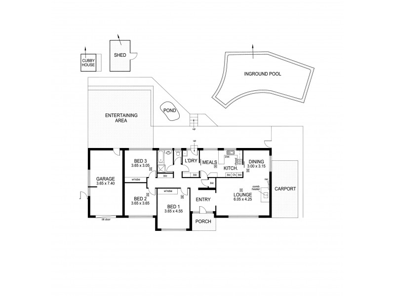 6 Yalpara Street, Eden Hills SA 5050 Floorplan