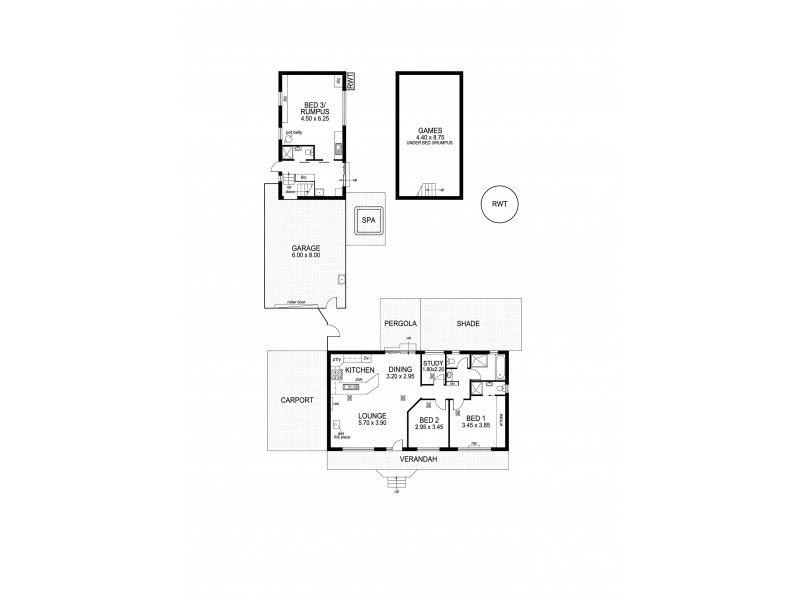 4 Bay Street, Seacombe Gardens SA 5047 Floorplan