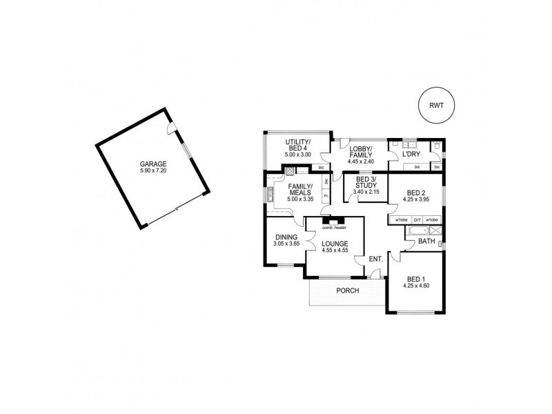 1 Birchmore Close, Plympton SA 5038 Floorplan