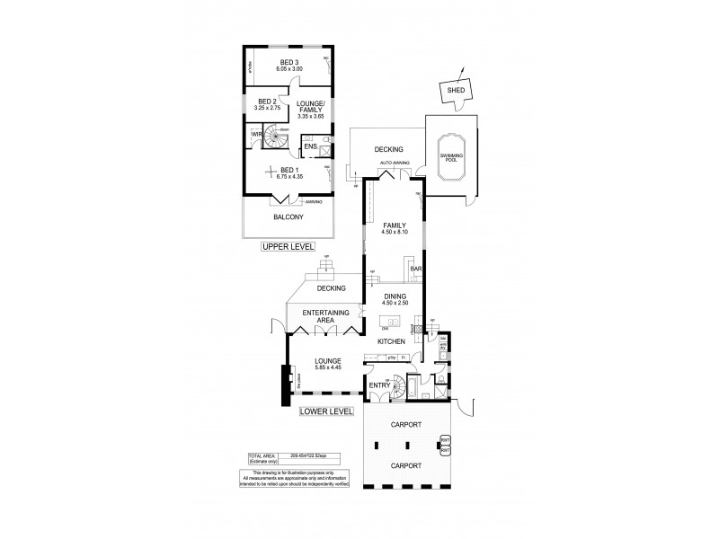 10 Carlton Terrace, Marino SA 5049 Floorplan