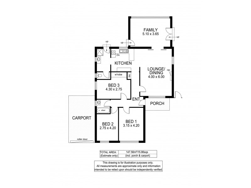 54 Fisk Avenue, Glengowrie SA 5044 Floorplan