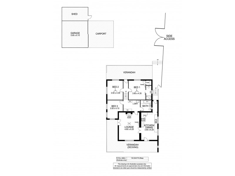 303 Main Road, Hawthorndene SA 5051 Floorplan