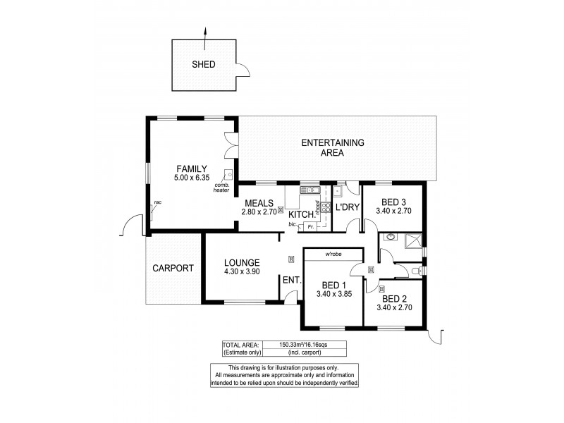 7 Elura Avenue, Sheidow Park SA 5158 Floorplan