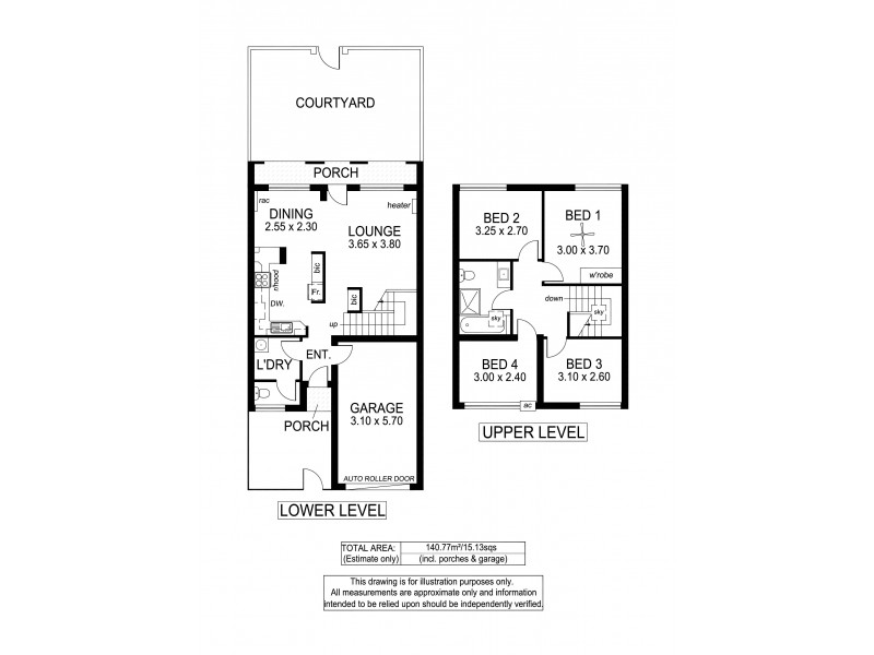 3/20 Edwin Street, West Lakes Shore SA 5020 Floorplan