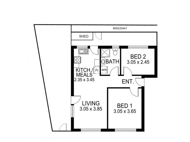 1/2 Winston Avenue, Clarence Gardens SA 5039 Floorplan