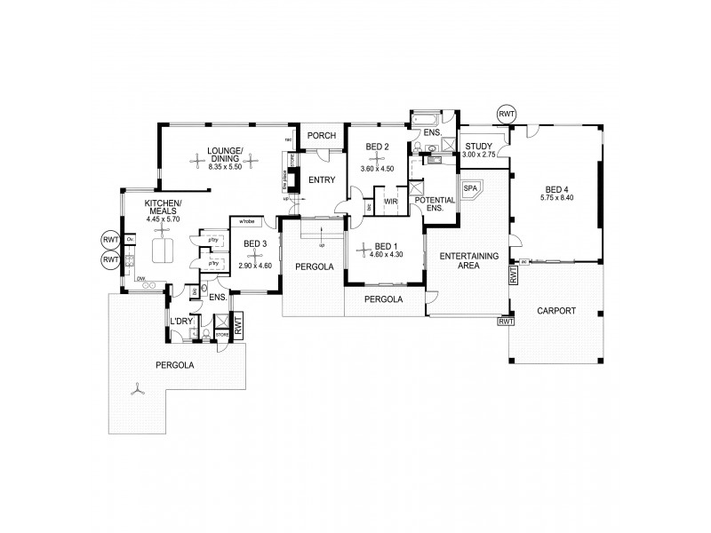 13 Dingo Road, Aldinga Beach SA 5173 Floorplan