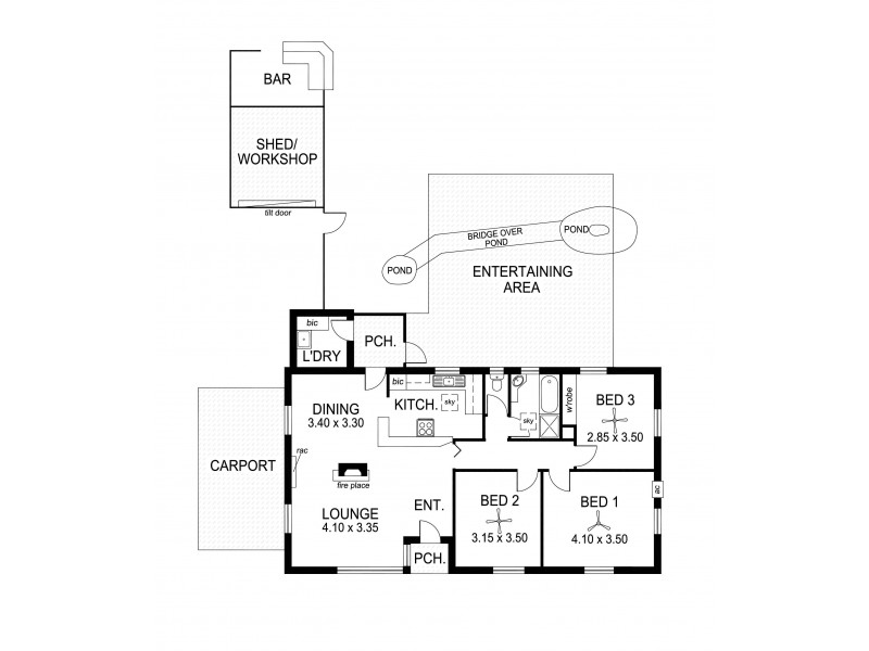 19 Norrie Avenue, Clovelly Park SA 5042 Floorplan