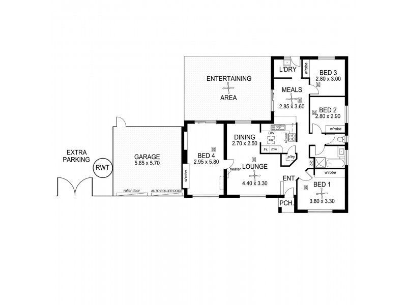 16 Victoria Avenue, Woodcroft SA 5162 Floorplan