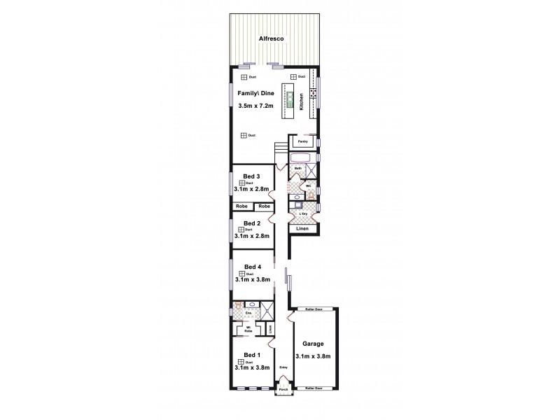 5A Felix Street, Dover Gardens SA 5048 Floorplan