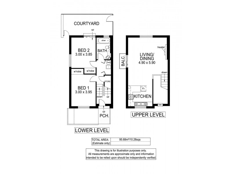 1/3A Brook Street, Torrens Park SA 5062 Floorplan